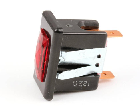 Bunn 04226.0002 Lamp, 125V-Black W/Red Lens