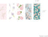 Monolike Floral Magnetic Bookmarks, Set of 5