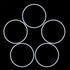 X AUTOHAUX Silicone O-Rings, 85mm OD 78mm ID 3.5mm Width VMQ Seal Gasket for Compressor Valves, Pack of 5