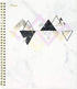 Mead Spiral Notebooks, 1 Subject, College Ruled Paper, 80 Sheets, Modern Chic, 3 Pack