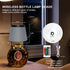 Dimmable(RGB 1pc) Wireless Bottle Lamp,Small Bedside Table Lamp,RGB LED Bottle Light with Remote Blue Gray