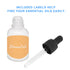 stonylab 2-Pack Glass Dropper Bottle, Empty Glass Bottle with Dropper, Inner Plug and Label for Essential Oils