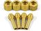 COLIBYOU 1/4" ID Hose Repair Parts Kit, Welding Torch Twin 'B' Size 1/4" Fittings, 2 Sets