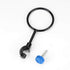 StonyLab Support Retort Ring Set, 3 Pieces Iron Lab Support Ring with Boss Head for Laboratory Experiment