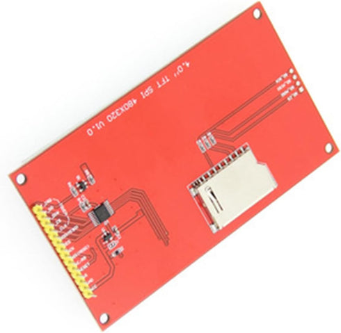 WEISUYUUS 4inch 480x320 ILI9486 SPI LCD Module Resistive Touchable Screen Chip LCD Display Resolution Resistive