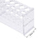 uxcell Acrylic Test Tube Holder Lab Stand Rack, 2x6 Wells for 10ml Centrifuge Tubes, Clear