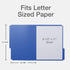 Oxford Poly File Folders, 24 Pack Plastic File Folders with 1/3 Cut Tabs for Letter Size Papers, Blue, Red, Orange,