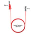 Goupchn Stackable Banana Plug to Breadboard Female Jumper Wires, Soft Flexible Silicone Test Leads for Electrical