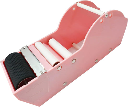 Water Activated Paper Tape Dispenser, Pink Gummed Tape Dispenser for Sealing Office Supplies Arts Crafts