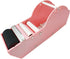 Water Activated Paper Tape Dispenser, Pink Gummed Tape Dispenser for Sealing Office Supplies Arts Crafts