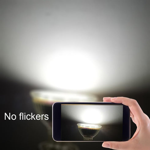 MR16 LED Light Bulbs, AC/DC12V Non-dimmable GU5.3 4W Spotlights, 6000K Cool White, Pack of 2
