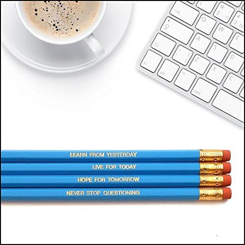 Fresh Prints of CT Einstein - Inspirational Pencils with Funny and Motivational Sayings