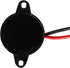 Walfront 23mm 12mm 100mm Piezoelectric Buzzer, Active Sound Electronic Sounder with Integrated Driver for Computers