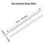 15 Pack Glass Stirring Rods: Diameter 0.314 inch Length 10 inch Glass Stir Sticks, Borosilicate Glass Stirring Rod for Mixing Lab