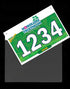 Clear Bib Boards Sleeves Protector for Runners,Race Bib Vinyl Holder,Race Bib Display Vinyl Protector Sheets, Marathon