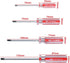 4-Piece Multifunctional Magnetic Y Screwdriver Set, Y3 mm Y4 mm Y5 mm Y6 mm