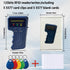 FIYYIA 125khz 5 T5577 5 Handheld RFID Reader Writer,AWID and HID Copier with Keyfobs & White Cards