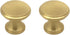 SANCHAKOU Gold Cabinet Knobs 2 Pack Bedside Table Cabinet Wardrobe Shoe Cabinet Drawer