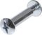 The Hillman Group 44804 1-1/4-Inch Stainless Steel Posts with Steel Screw, 15-Pack