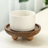 Generic 7 Inch Wooden Riser for Display, Wood Pedestal Stand for Farmhouse Tabletop Entry Table Centerpieces Decor