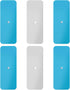 Gosknor 6pcs Metal Adhesive Strips for Magnetic Under Cabinet Lights, Replacement Metal Adhesive