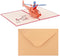 Yreamont 3D Helicopter Pop up Card for Grandson Granddaughter Trip Announcement Cards for