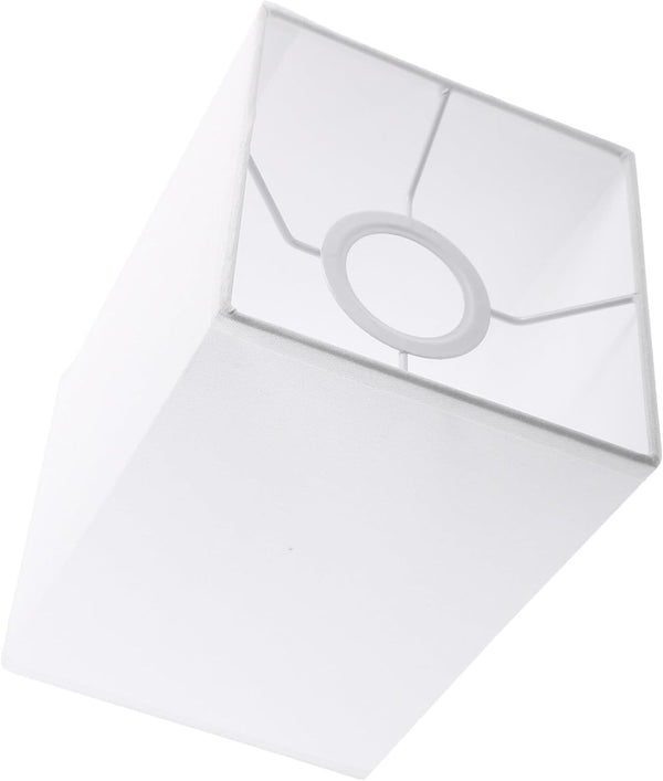 Generic Square Lampshade:Natural Linen Lampshade Fabric Lamp Shade for Table Lamp Floor Lamps
