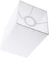 Generic Square Lampshade:Natural Linen Lampshade Fabric Lamp Shade for Table Lamp Floor Lamps