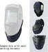 CSBOYUKEJ Welding Helmet Bibs, Split Helmet FR Bibs, Helmet Bibs with Press-fit Seals, Suitable for Most Welding