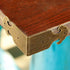8Pcs Right Angle Brass Box Corner Protector - Corner Braces Hardware for Desk Edge Guards, Wood Jewelry Box