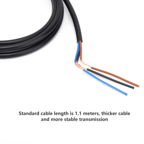 Garosa E3F-DS10C4 Proximity Sensors 18mm 3 Wire Inductive NPN DC10-30V 10mm Detection Switch