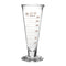 Professional Graduated Measuring Cup - 250ml Wide Mouth Glass Conical Beaker, Heat Resistant