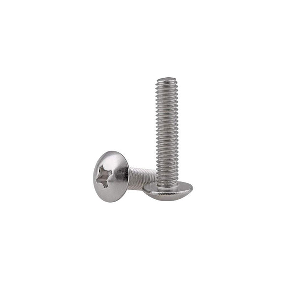 40-Pack Metric M4 x 20mm Machine Screws - 304 Stainless Steel, Truss Head Bolts for Cabinet Drawer Knob