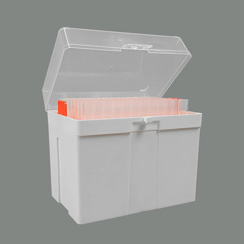 1000uL Sterile Pipette Tips, 96 Tips/Rack, Universal Plastic Liquid Pipettor Tips for Laboratory