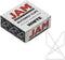 JAM PAPER Colorful Butterfly Clips, White Paper Clamps, 15/Pack