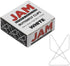 JAM PAPER Colorful Butterfly Clips, White Paper Clamps, 15/Pack