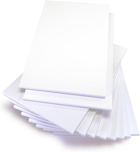 Memo Pads - 10 Note Pads with 50 Sheets Each, Scratch Pads, Writing Pads (5.5 x 8.5 inches)