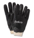 MAGID T1070R MultiMaster Rough Finish PVC Gloves, Large, Black (Pack of 12)