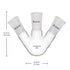 Glass 50ml Round Bottom Flask RBF, 3 Neck with 24/40 Center and Side Standard Taper Outer Joint