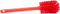 SPARTA Large Water Bottle Brush, 12 Inches Red Plastic Dishwashing Tool for Wide-Mouth Jars, Bottles, Tumblers