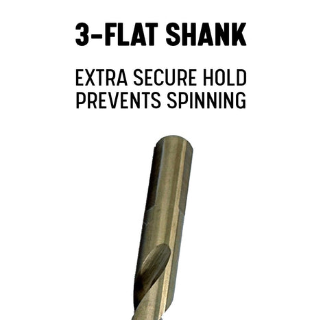 Drill America 9/32" Cobalt Stepped Point Drill Bit, GSC Series