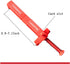 LXQ 5.9-7.1 Inch Extended Upgrade Brick Line Clips - Line Runners Sold in Pairs, Orange