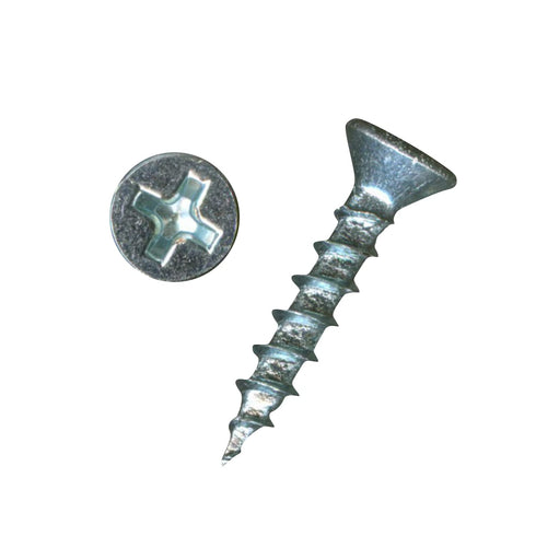 Super Value 100 Pack Rok Hardware #6 x 3/4" Flat Head Phillips Deep Thread Wood Screws