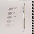 Pentel Super Hi-Polymer Lead Refill, 0.9mm, HB, 45 Total Pieces