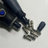Luo ke 9Pcs Quickly Changed Rotary Collet Set with Clamping Nut for Dremel Tools