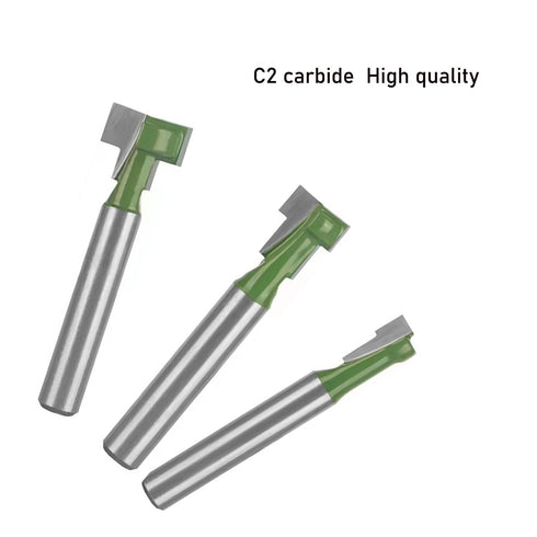 Totowood Set, 1/4" Set 6 Set 1/4 5/16 3/8 9/16 1/2 5/8 Inch Keyhole Router Bits Shank Router Bit pcs Router Bit & &