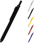 DUNBONG 4 in 1 Multicolor Pen, Metal Cased Multifunction Pen, 0.5mm Mechanical Pencil, 3 Ball Pens, 1 Count