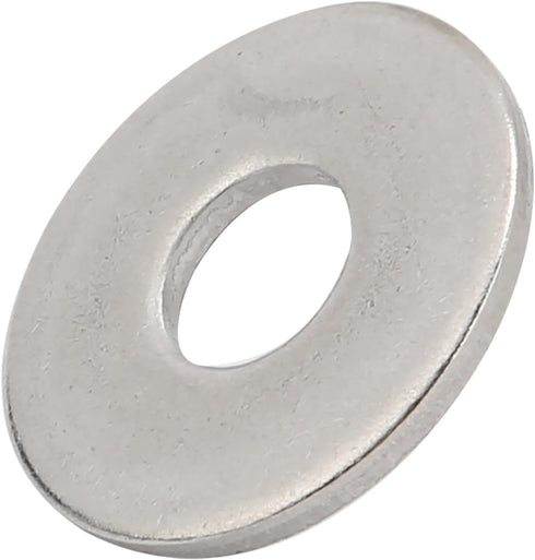 KrrNFYSG 100pcs 304 M8x24mm Flat Washers Flat Washers Stainless Steel Lock Washer Spacers Flat Repair Washer Expanded