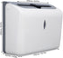 Commercial Paper Towel Dispenser Wall Mount C-Fold/Multifold Paper Towel Dispenser for Bathroom, Kitchen, Adhesive No