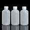 20Pcs 100ml PE Plastic Empty Graduated Lab Chemical Container Reagent Bottles